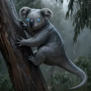 Electric eel + Koala